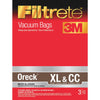 3M Filtrete Oreck XL & CC Micro Allergen Vacuum Bag (3-Pack)