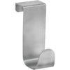 InterDesign Forma Stainless Steel 1 In. W. x 3 In. H. x 2.25 In. D. Cabinet Hook