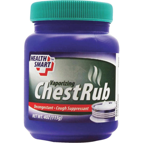 Health Smart 4 oz Medicated Chest Rub