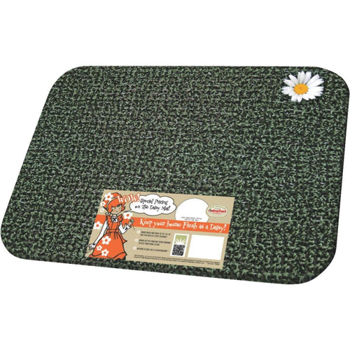 GrassWorx Clean Machine Classic Evergreen 17.5 In. x 23.5 In. AstroTurf Door Mat