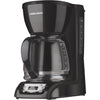 Black & Decker 12 Cup Programmable Black Coffee Maker