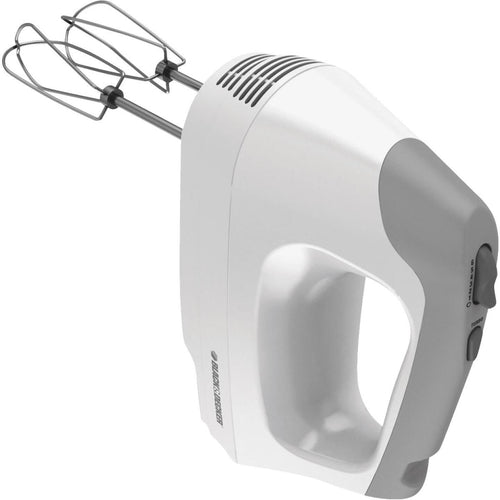 Black & Decker 6-Speed White Hand Mixer