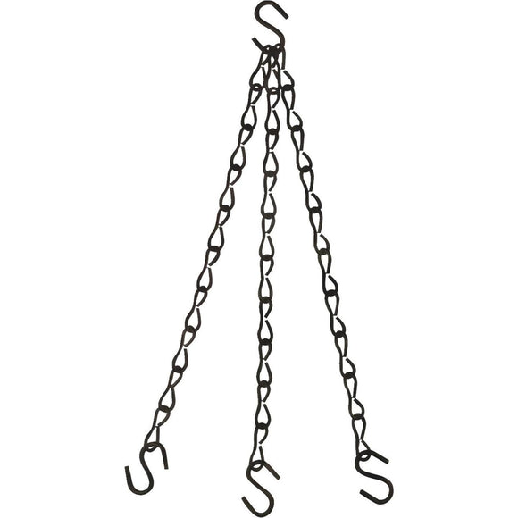 National V2661 18 In. Black Steel Hanging Plant Extension Chain