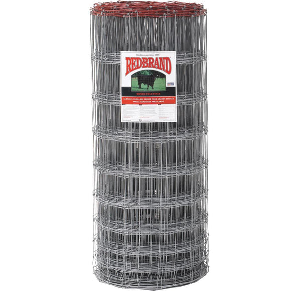 Keystone Red Brand Square Deal Knot 47 In. H. x 330 Ft. L. Galvanized Steel Field Fence