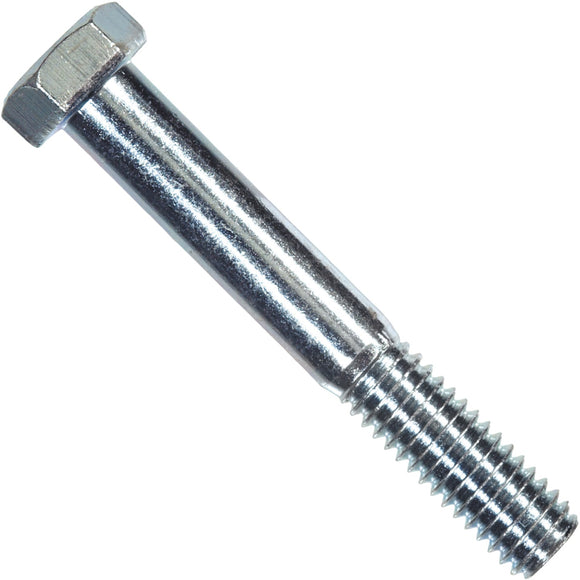 Hillman 1/4 In. x 3-1/2 In. Grade 2 Zinc Hex Bolts (100 Ct.)