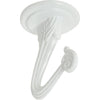 National 1-1/2 In. White Die Cast Swag Hook (2-Pack)