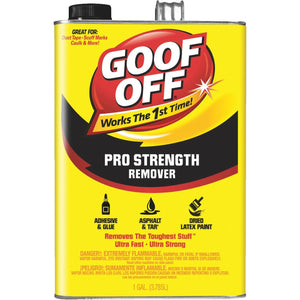 Goof Off Adhesive, Asphalt, Glue, Paint, and Tar Remover, 5 gal