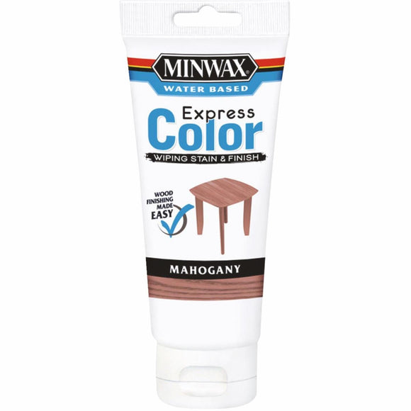 Minwax Express Color 6 Oz. Low Lustre Water Based Wiping Stain & Finish, Mahogany