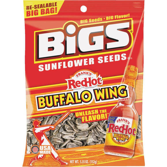 Bigs 5.35 Oz. Frank's Hot Buffalo Wing Sunflower Seeds