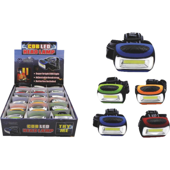 Diamond Visions 200 Lm. COB LED 3AAA Headlamp