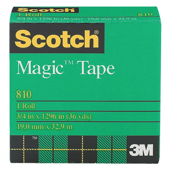 3M Scotch 3/4 In. x 1296 In. Magic Transparent Tape Refill