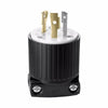 Eaton Cooper Wiring Safety Grip Locking Plug 20A, 125V Black (125V, Black)