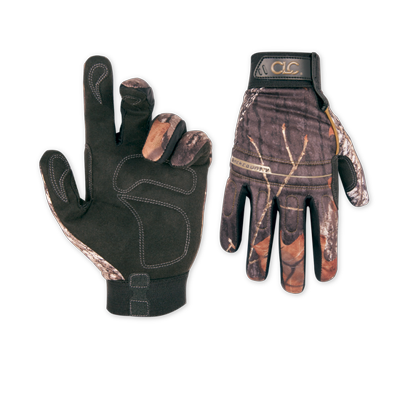 Custom Leathercraft Mossy Oak® Camo Hi-Dexterity Gloves Extra Large