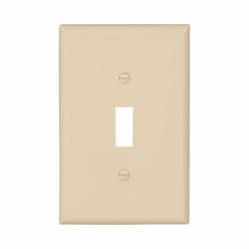 Eaton Cooper Wiring Toggle Wallplate, Ivory