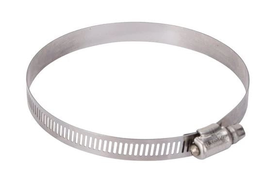Prosource HCRSS64-3L Interlocked Hose Clamp Stainless Steel (Fits 3-9/16 to 4-1/2 inch hoses)