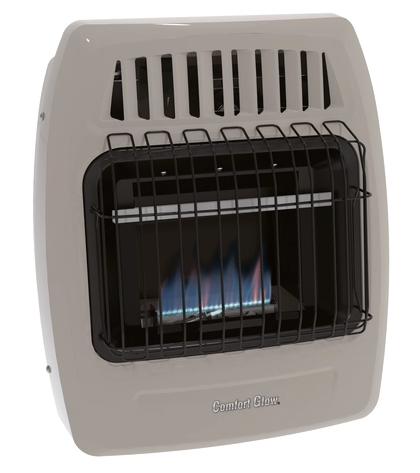 World Marketing Comfort Glow CGS155 10,000 Btu Blue Flame Propane(LP) & Natural Gas(NG) Vent Free Wall Heater