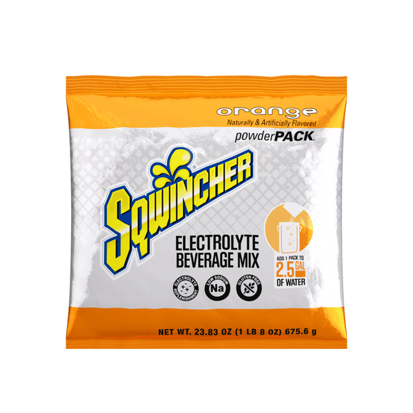 Sqwincher Powderpack Original Powder Orange 2.5 Gallon
