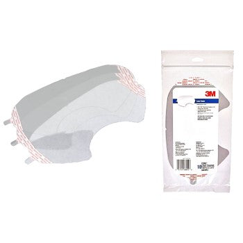 3M 6885PC1-B10 Full Face Respirator Lens Shield Covers
