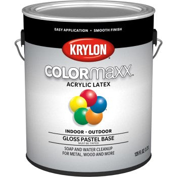 Krylon K05653007-16 Colormaxx Pastel Base Paint ~ Gallon