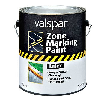 Valspar/McCloskey 24-0000135-07 Zone Marking Paint, White ~ Gallon