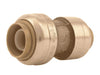 Sharkbite Brass Push Reducing Coupling 3/8 in. (1/2 in. OD) x 1/2 in.