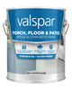 Valspar® Oil Porch, Floor & Patio Paint 1 Gallon Dark Brown