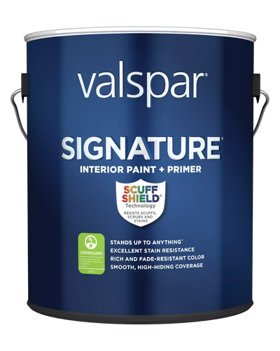 Valspar Signature® Interior Paint & Primer 1 Gallon Semi-Gloss Dover White (1 Gallon, Semi-Gloss Dover White)