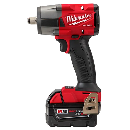 Milwaukee M18 FUEL™ 1/2  Mid-Torque Impact Wrench w/ Friction Ring Kit (1/2  (2962-22))