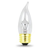 Feit Electric 25-Watt Clear Flame Tip Incandescent Light Bulb