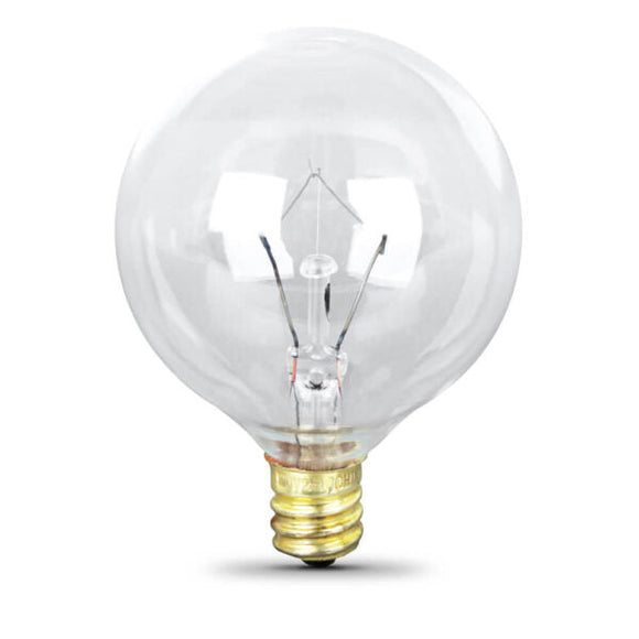 Feit Electric 60 Watt Incandescent G16 1/2