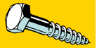 Midwest Fastener Hex Lag Screws 1/2