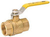 B & K Industries Series 7700T Brass Ball Valve Premium | Full Port 1”