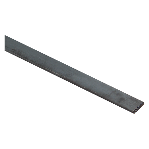 National Hardware Solid Flats 1/8 Thick 1/2 x 72, Plain Steel