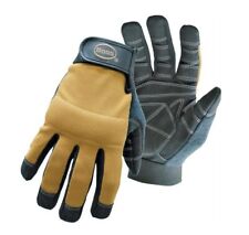 Boss Gloves  Padded Tan Utility Medium