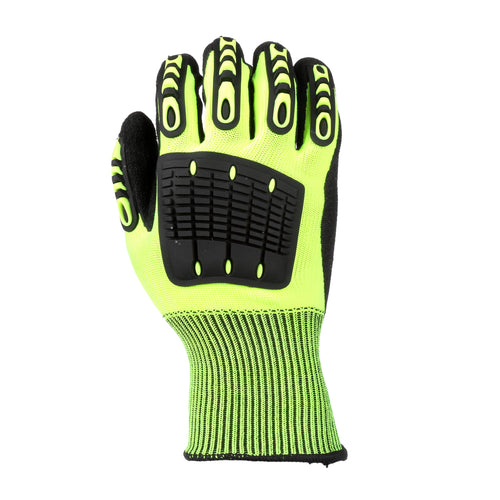 GLOVES NITRILE COATED IMPACT PROTECT XL